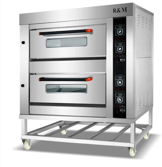 Commercial Deck Outdoor Bakery Cake Toaster Bread Baking Horno Para Pan a Electric Gas Pizza Oven Gas Oven Price for Sale Bakery