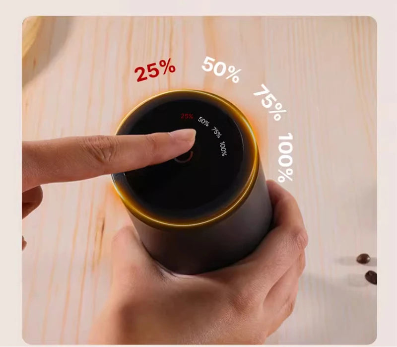 Vehicle Charging Detachable USB Rechargeable Portable   Professional Coffee Grinder  Premium Mini  Electric Coffee Beans Mill