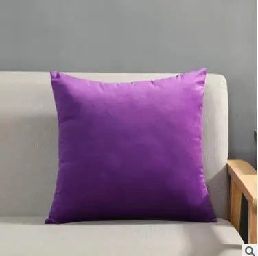 Solid Color Velvet Pillowcase | Luxury Cushion Cover for Sofa & Living Room