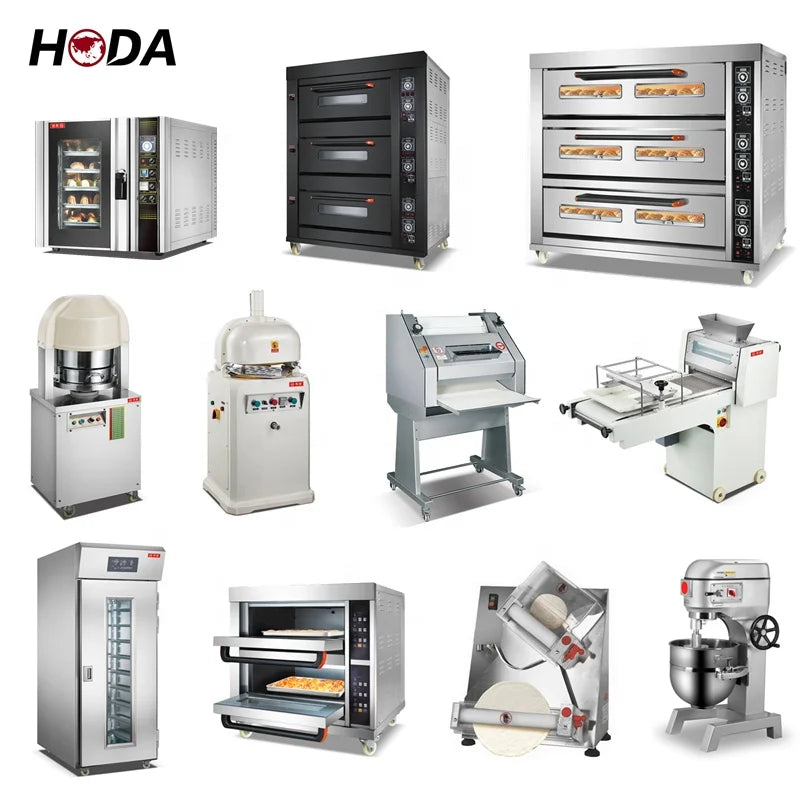 Commercial Deck Outdoor Bakery Cake Toaster Bread Baking Horno Para Pan a Electric Gas Pizza Oven Gas Oven Price for Sale Bakery