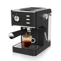 Modern 2-in-1 20Bar Touch Screen Semi-Automatic Electric Espresso Coffee Maker Smart Multifunction Italian Stainless Steel