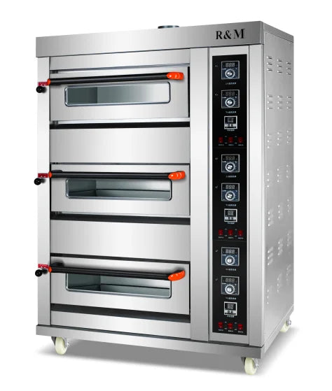 Commercial Deck Outdoor Bakery Cake Toaster Bread Baking Horno Para Pan a Electric Gas Pizza Oven Gas Oven Price for Sale Bakery