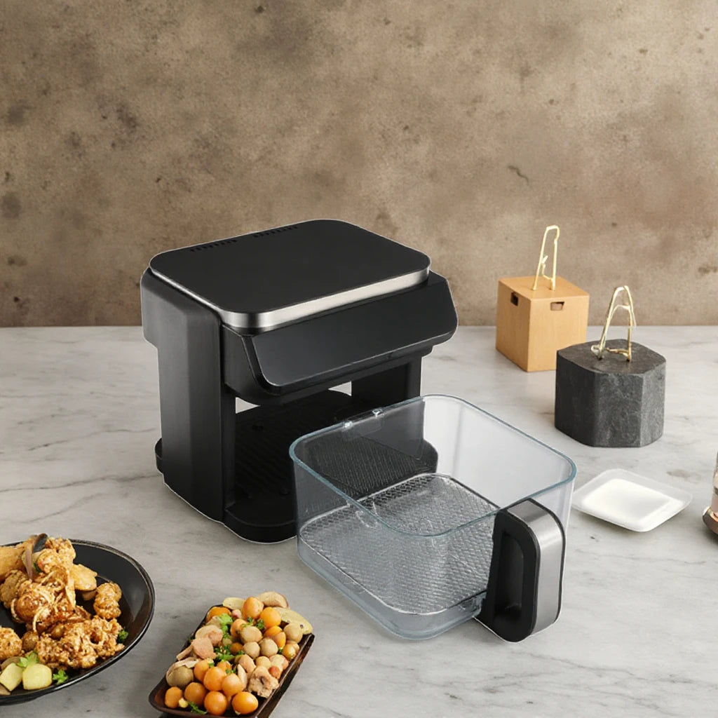 Smart Digital LED Air Fryer | 5L Low-Fat Healthy Cooking with Touch Control