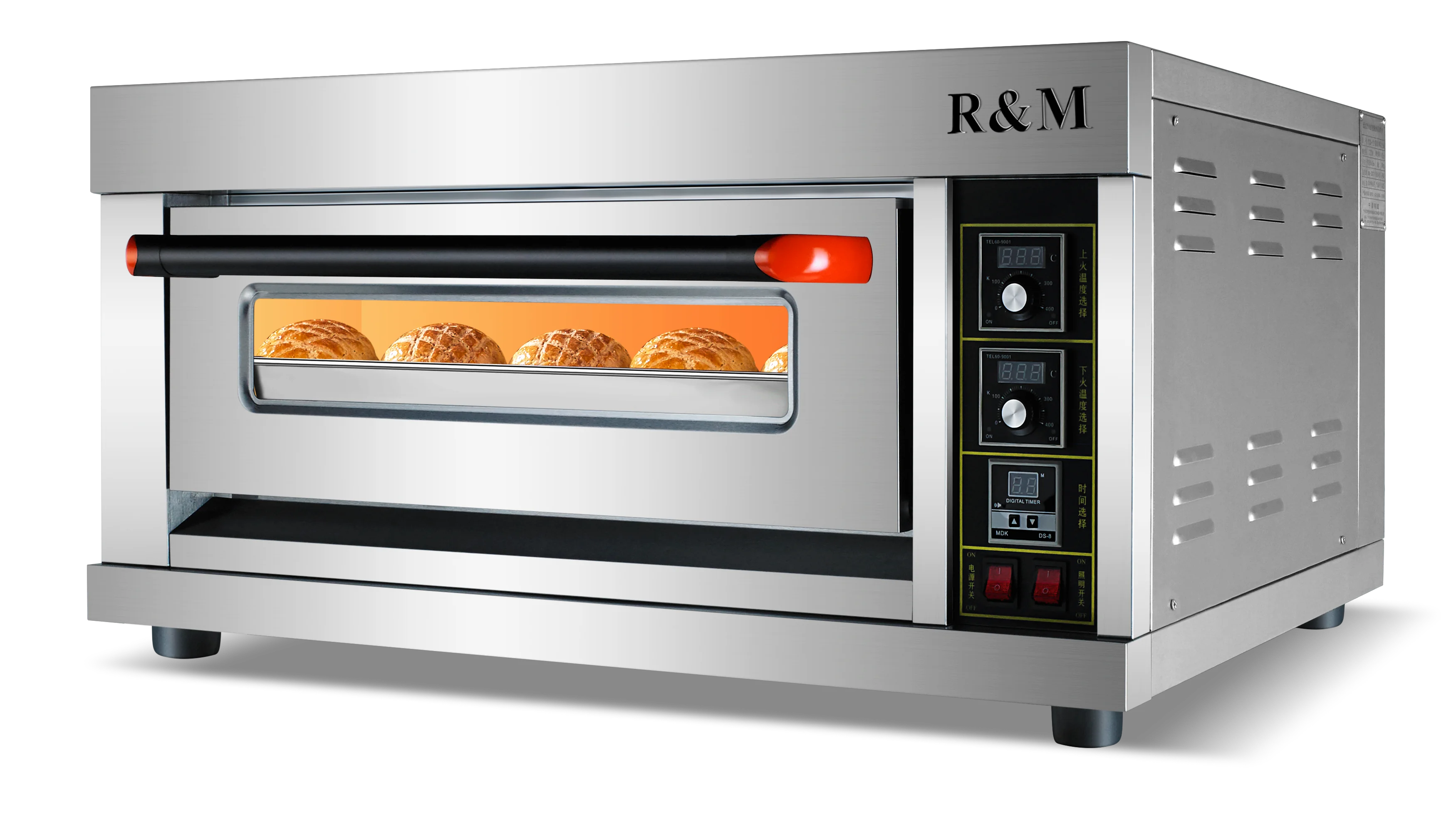 Commercial Deck Outdoor Bakery Cake Toaster Bread Baking Horno Para Pan a Electric Gas Pizza Oven Gas Oven Price for Sale Bakery
