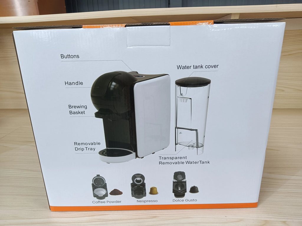 Premium Coffee Maker 3 in 1 Automatic Coffee Machine Maker With Multi Capsule System