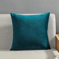 Solid Color Velvet Pillowcase | Luxury Cushion Cover for Sofa & Living Room