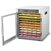 Electric Stainless Steel 10-Tray Digital Control Low Noise Eco-Friendly Food Dehydrator & Drying Machine for Household Use