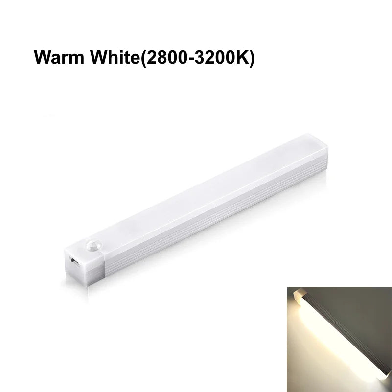 LED Bar Light — USB Rechargeable, Motion Sensor Night Light