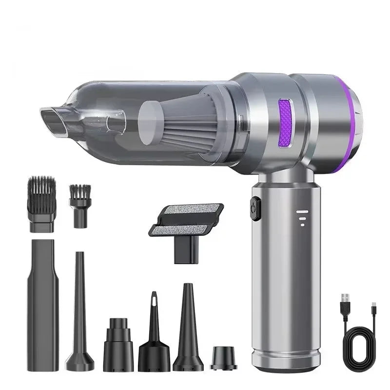 Mini Cordless Car Vacuum Cleaner | 390000PA Powerful Suction