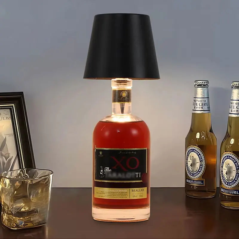 LED Bottle Lamp — Portable, Rechargeable RGB Ambient Light