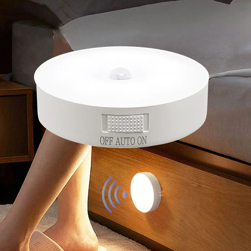 USB Rechargeable Motion Sensor Night Light | LED Lamp for Stairs, Hallway & Wardrobe