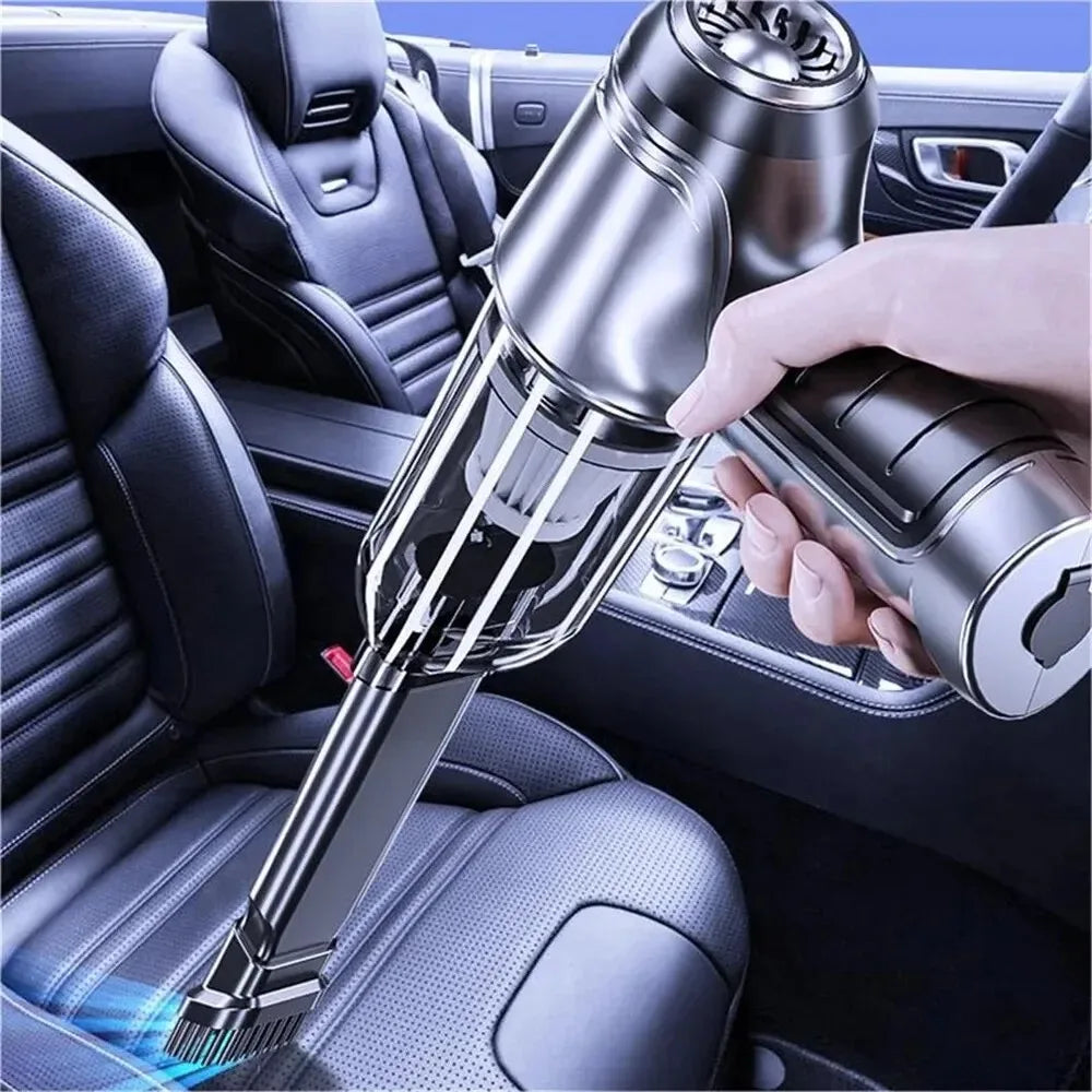 Wireless Car Vacuum Cleaner | Strong Suction Handheld Air Duster
