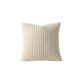 Boho Corduroy Cushion Cover | Neutral Farmhouse Stripe Sofa Pillow