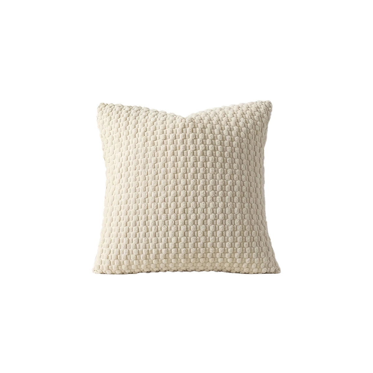Boho Corduroy Cushion Cover | Double-Sided Farmhouse Stripe Design