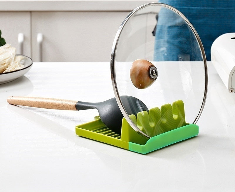 Kitchen Utensil Holder & Rack | Non-Slip Spoon, Fork & Spatula Organizer