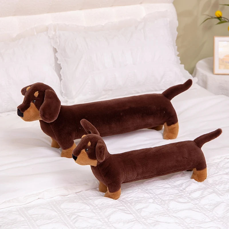 Dachshund Plush Body Pillow | Adorable Long Dog Hugging Pillow