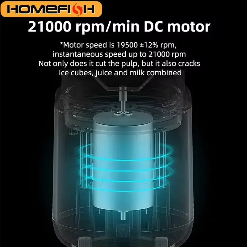 Portable Personal Juice Maker | Rechargeable Mini Blender Cup