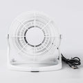 Mini USB Desk Fan | Adjustable Tilt Stand, Ultra-Quiet Portable Cooling Fan