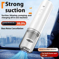 Rechargeable Mini Car Vacuum Cleaner | Powerful Handheld Auto & Home Cleaner