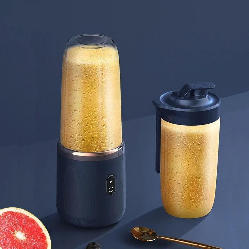 Portable Mini Juice Blender Bottle | USB 6-Blade Personal Juicer
