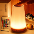 13-Colour LED Night Light — Smart Touch & Remote Control, USB Rechargeable