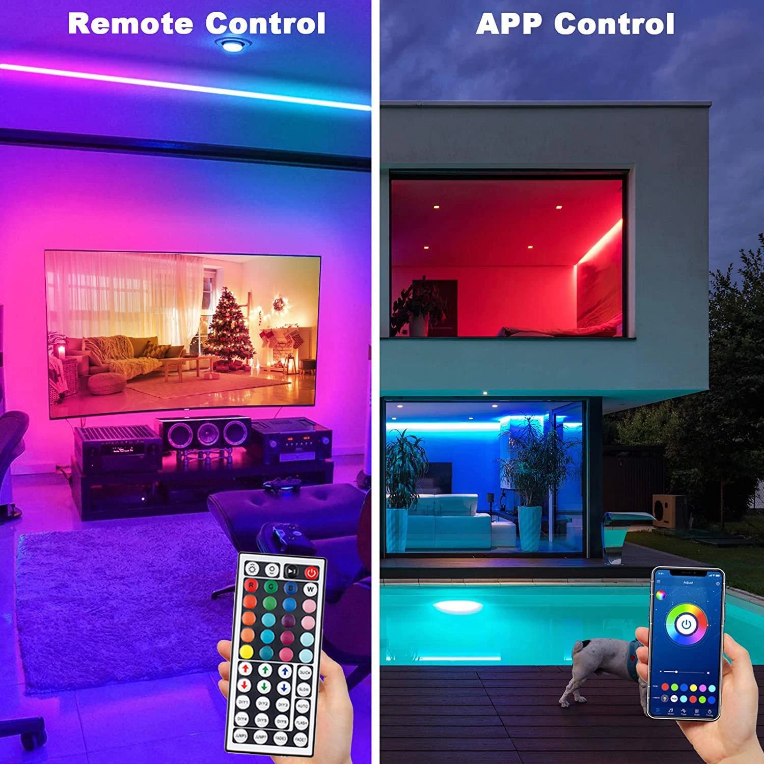 USB LED Strip Lights | 5m–30m Flexible Room & TV Backlight Ribbon