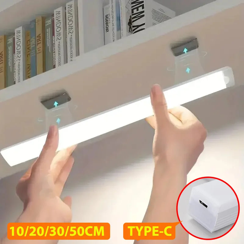 LED Bar Light — USB Rechargeable, Motion Sensor Night Light