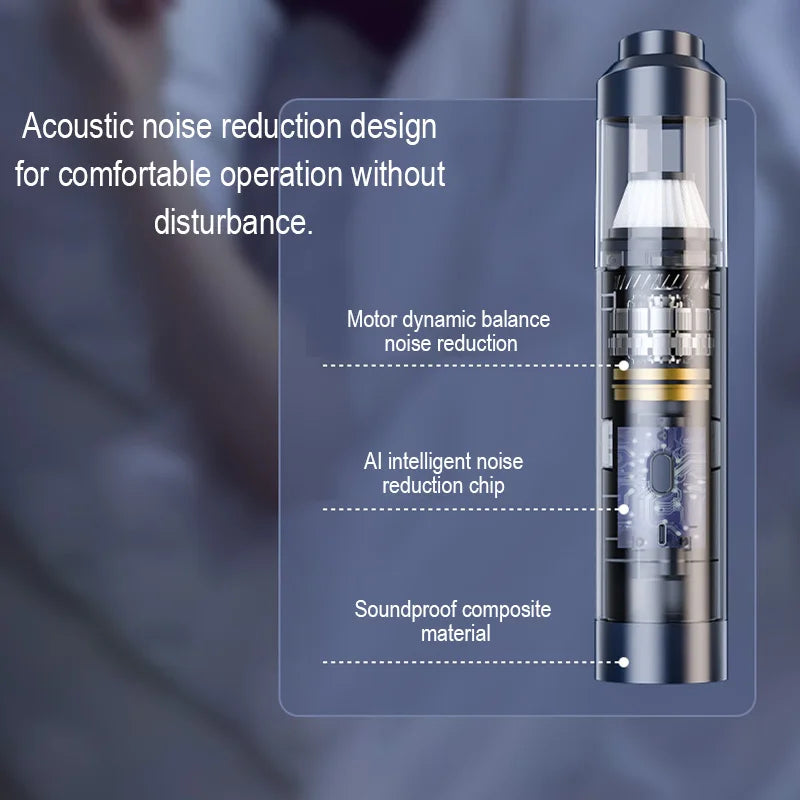 Portable Handheld Wireless Vacuum Cleaner | Great Suction for Home & Car