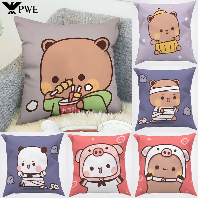 BUBU DUDU Decorative Pillowcase | Cute Cushion Cover 40x40 45x45 50x50