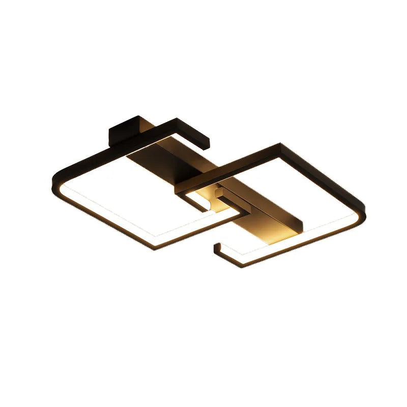 Nordic LED Ceiling Light — Remote Control, Dimmable Modern Design