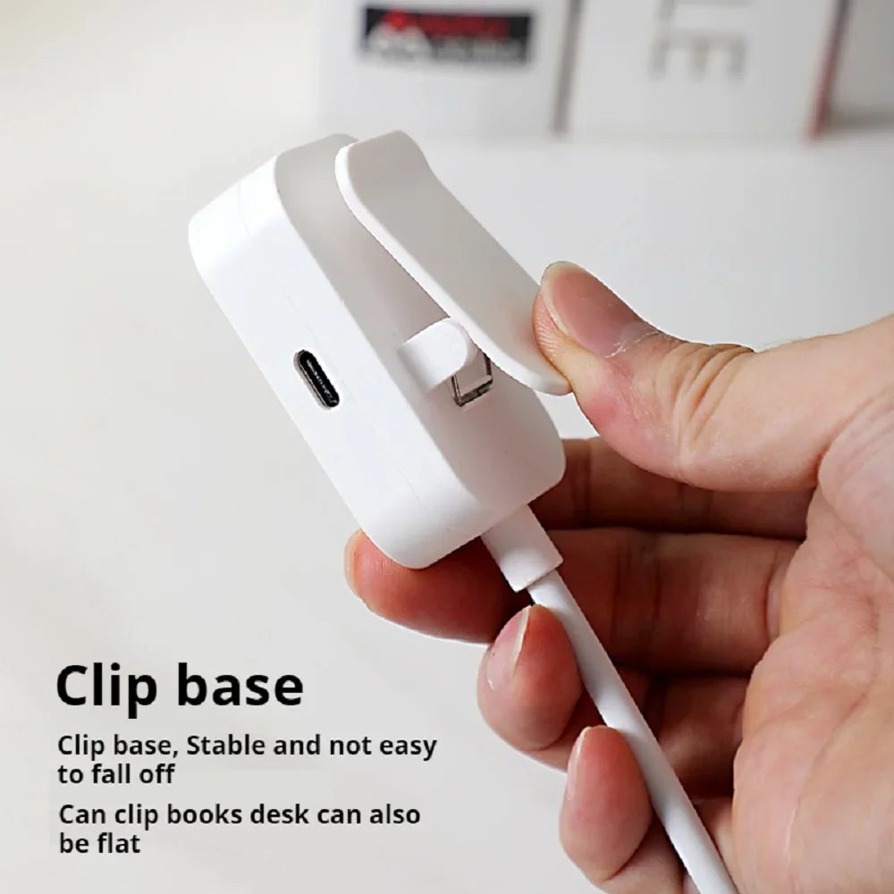 Mini LED Reading Book Light | 3 Modes, Eye-Care Clip-On Lamp