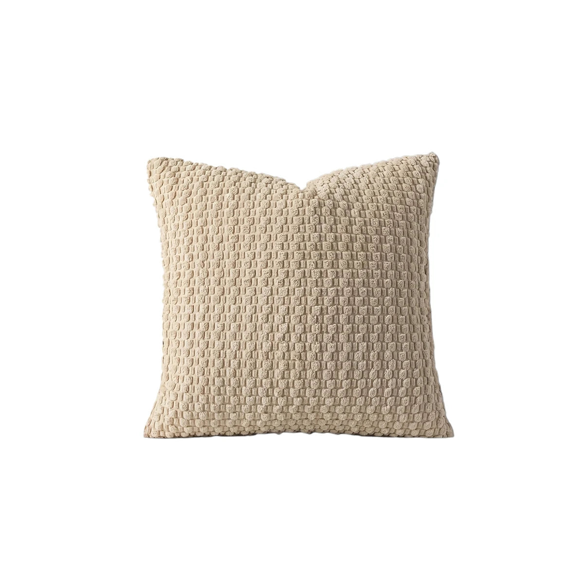 Boho Corduroy Cushion Cover | Double-Sided Farmhouse Stripe Design