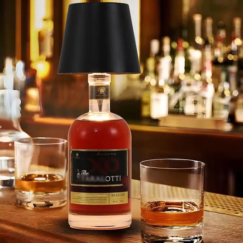 LED Bottle Lamp — Portable, Rechargeable RGB Ambient Light