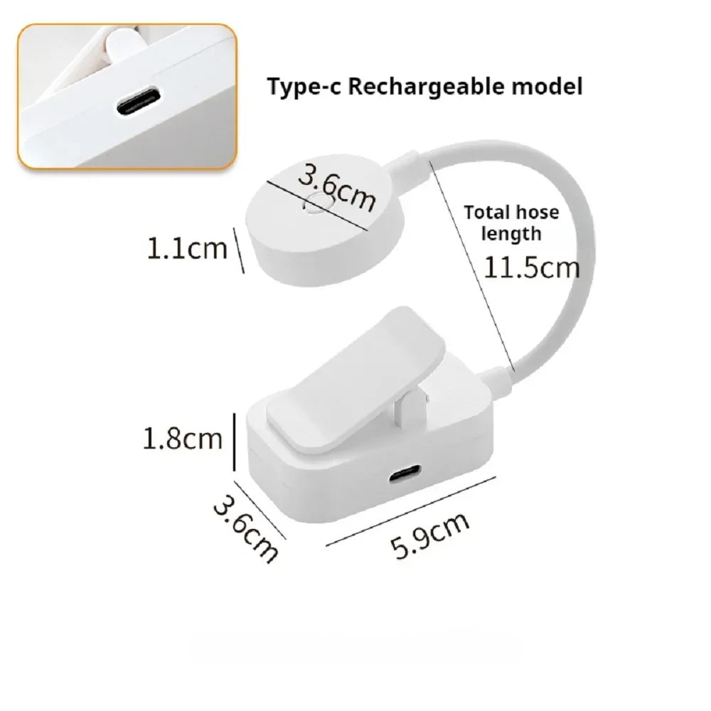 Mini LED Reading Book Light | 3 Modes, Eye-Care Clip-On Lamp