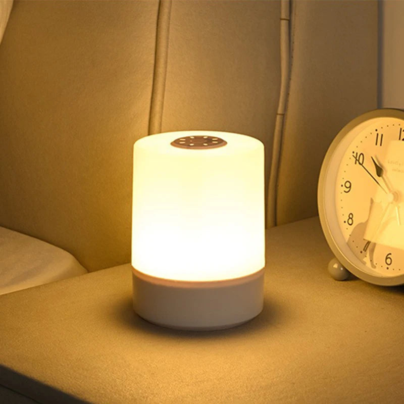 Bedside LED Night Light — Dimmable, Soft Glow Desktop Lamp