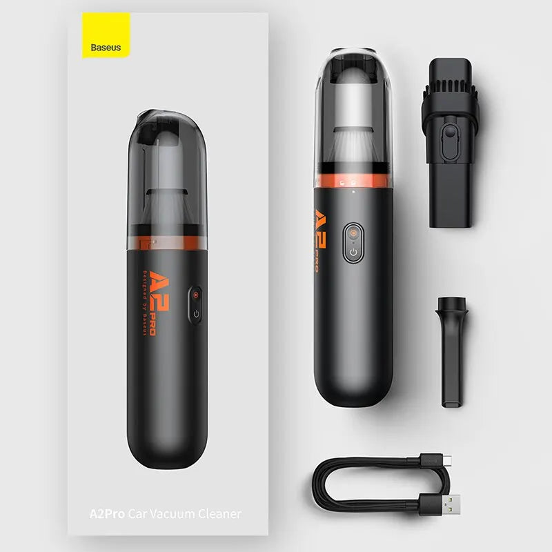 Baseus Mini Car Vacuum Cleaner | 6000Pa 2-in-1 Blow & Vacuum