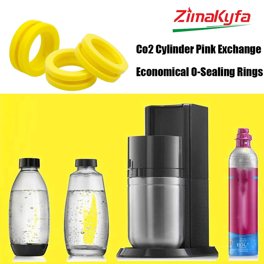 Soda Maker Replacement Seal Kit | CO2 Cylinder O-Ring & Gasket Set