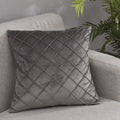 Nordic Plaid Velvet Cushion Cover | Sofa Pillow 30x50 45x45 50x50