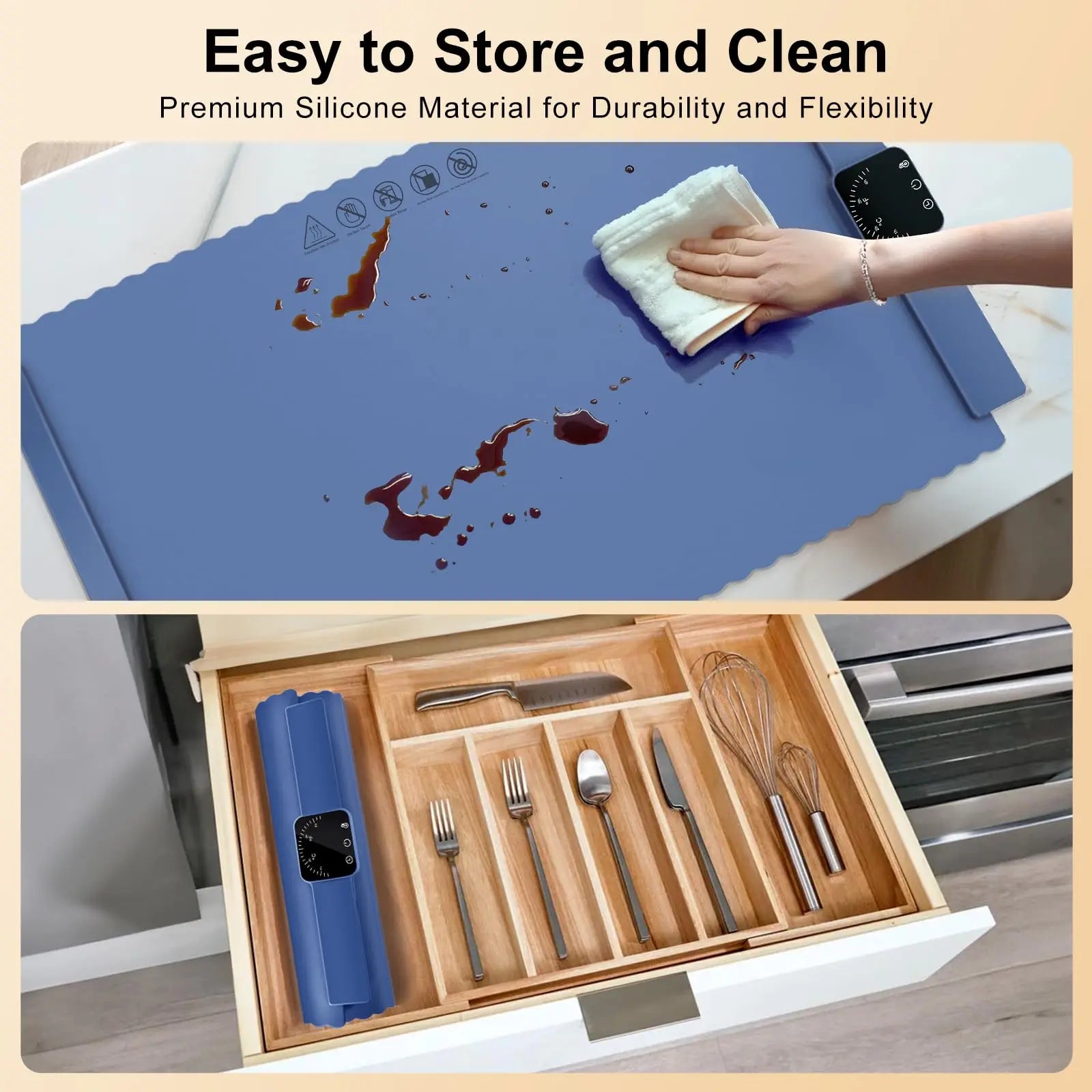 Electric Warming Tray | Adjustable Temperature 5-Mode Buffet & Party Heating Pad