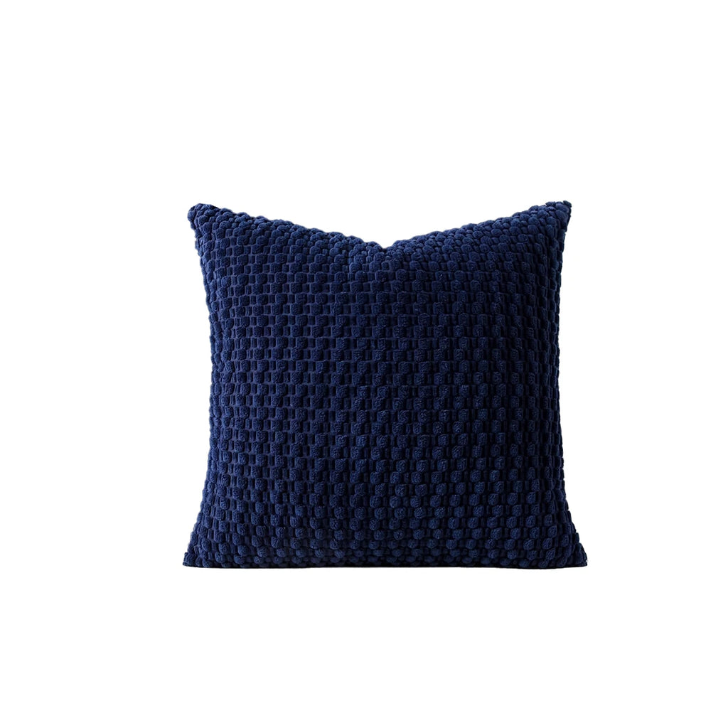 Boho Corduroy Cushion Cover | Neutral Farmhouse Stripe Sofa Pillow