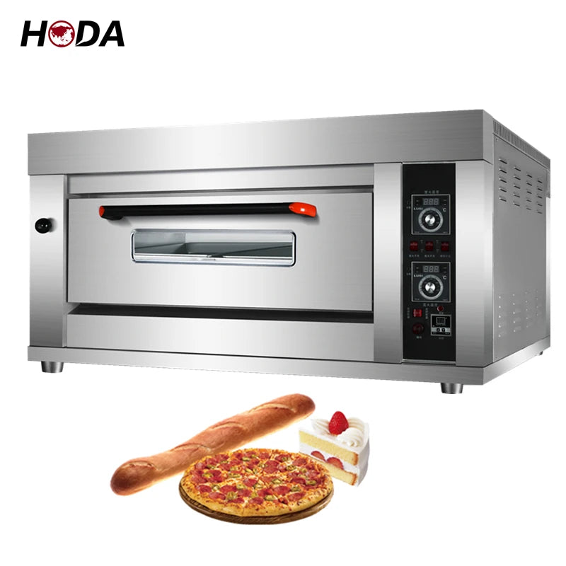 Commercial Deck Outdoor Bakery Cake Toaster Bread Baking Horno Para Pan a Electric Gas Pizza Oven Gas Oven Price for Sale Bakery